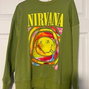 Green S Nirvana Sweatshirt